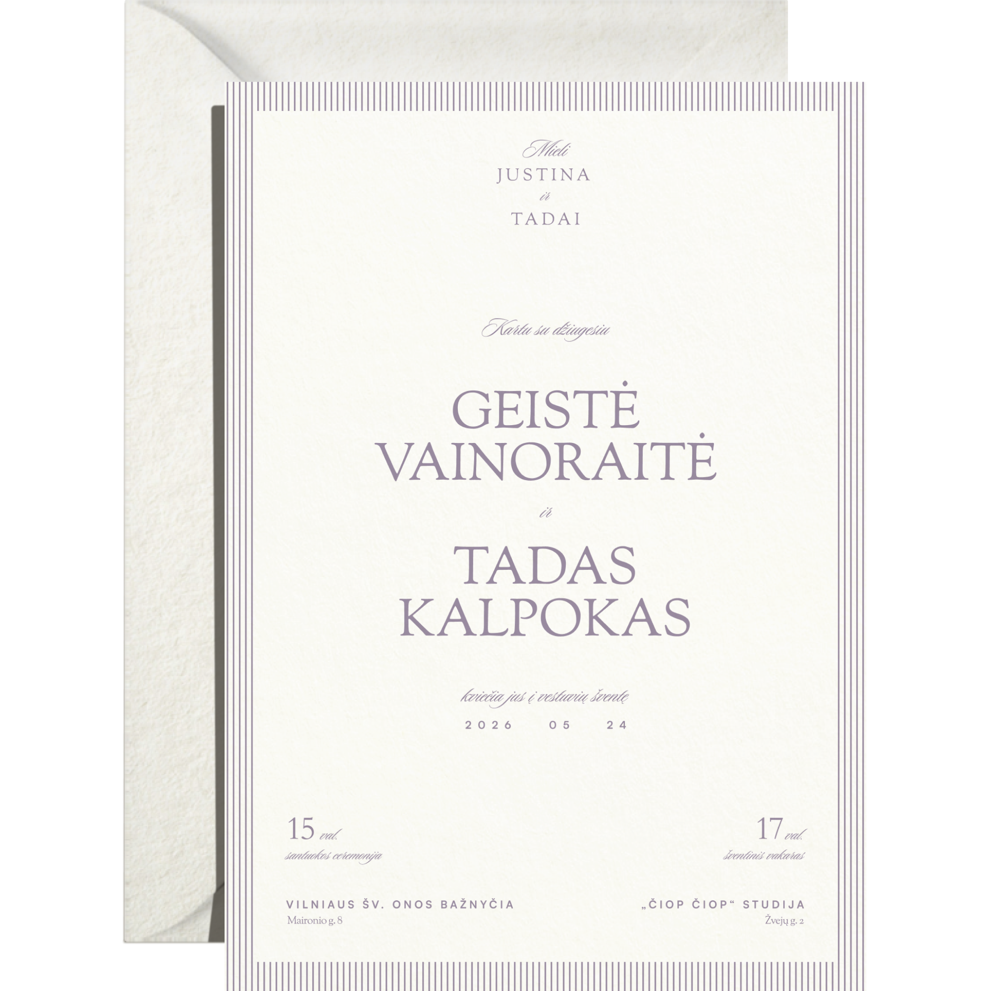 Kvietimas Nr. 2