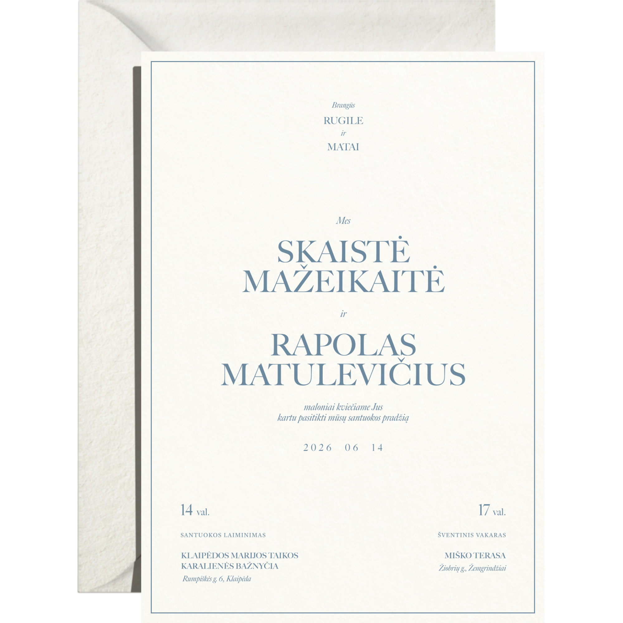Kvietimas Nr. 2