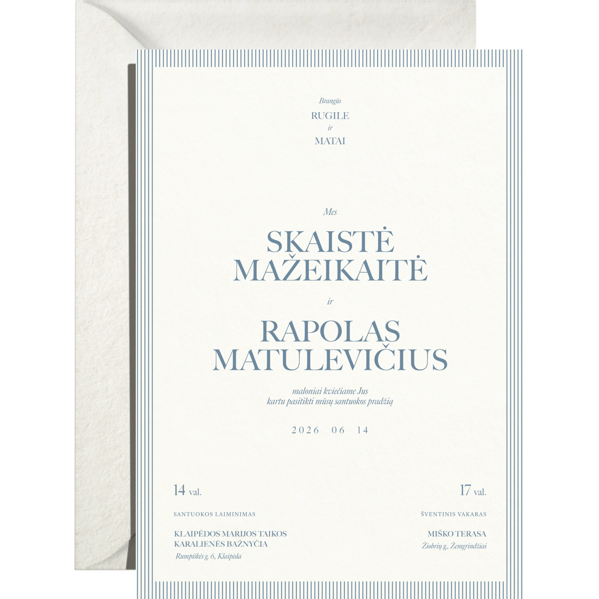 Kvietimas Nr. 2
