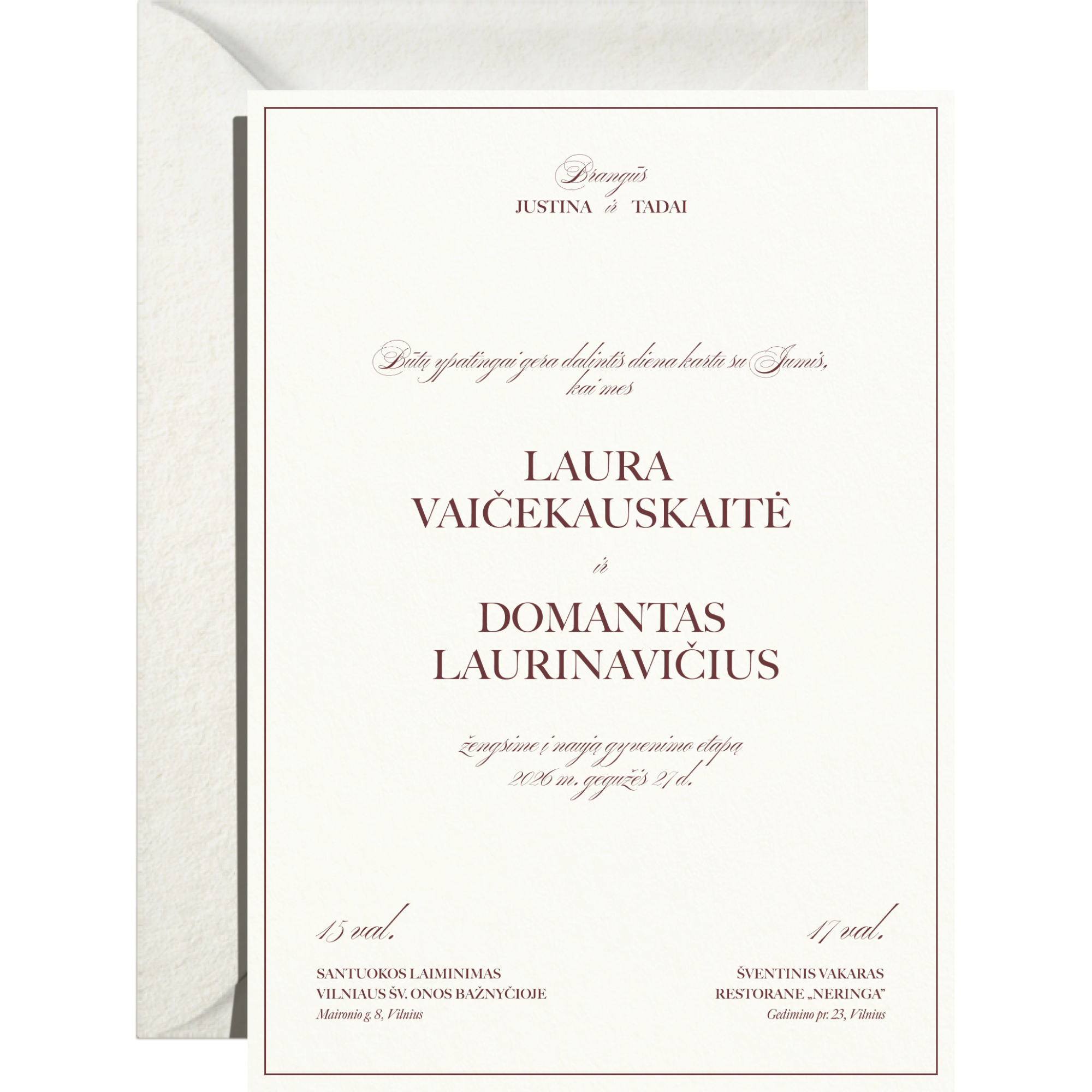 Kvietimas Nr. 3