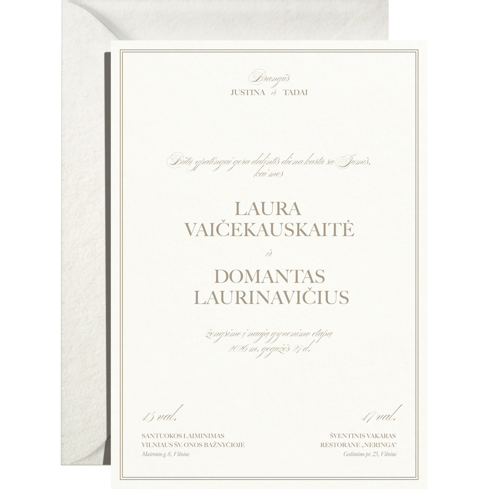 Kvietimas Nr. 3