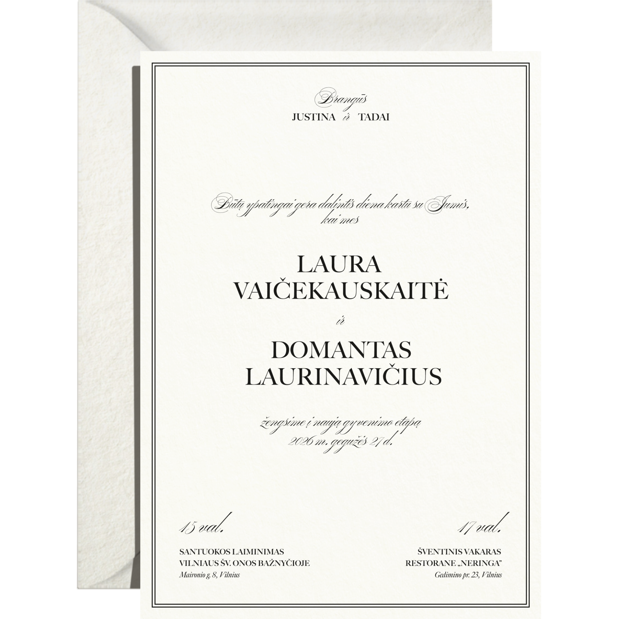 Kvietimas Nr. 3
