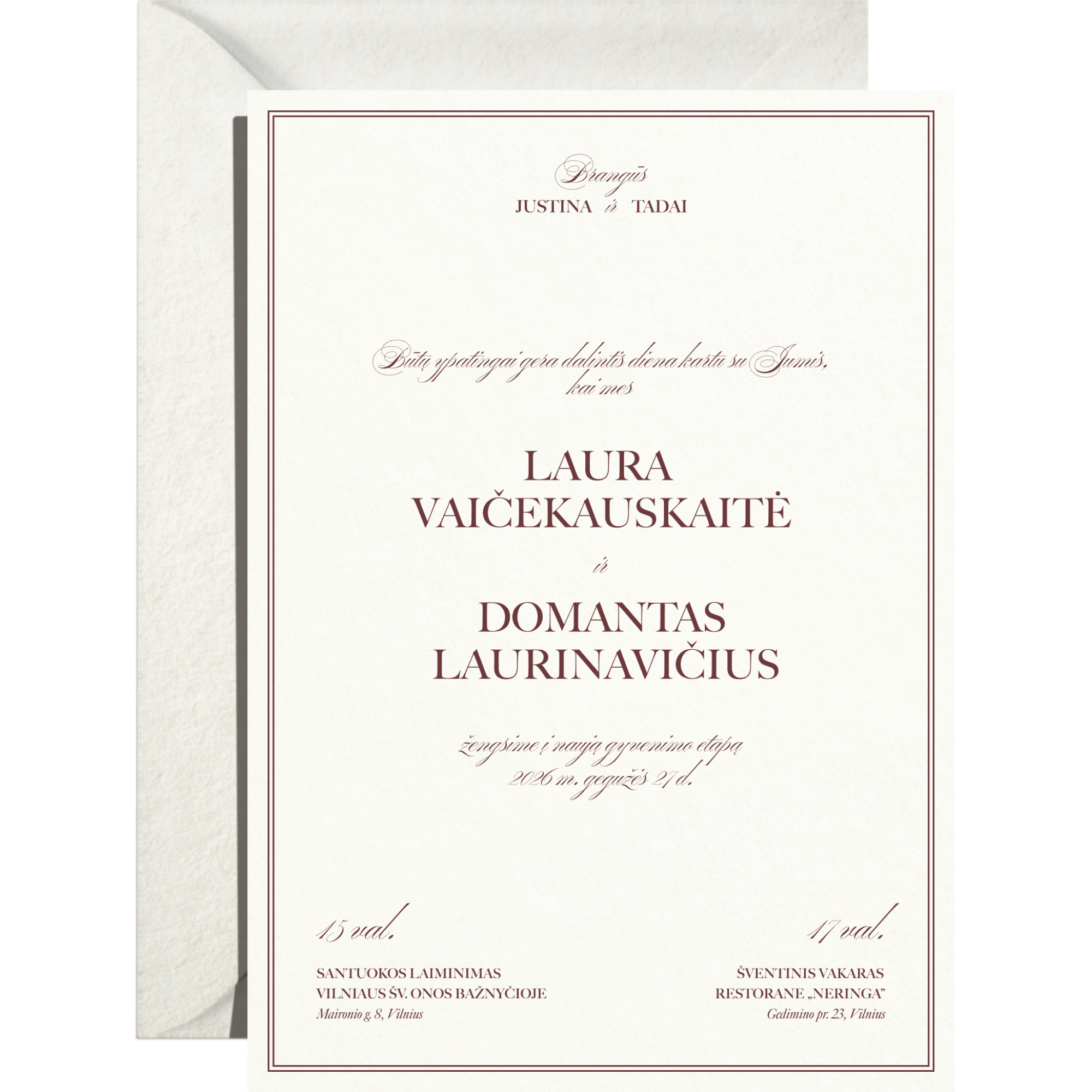 Kvietimas Nr. 3