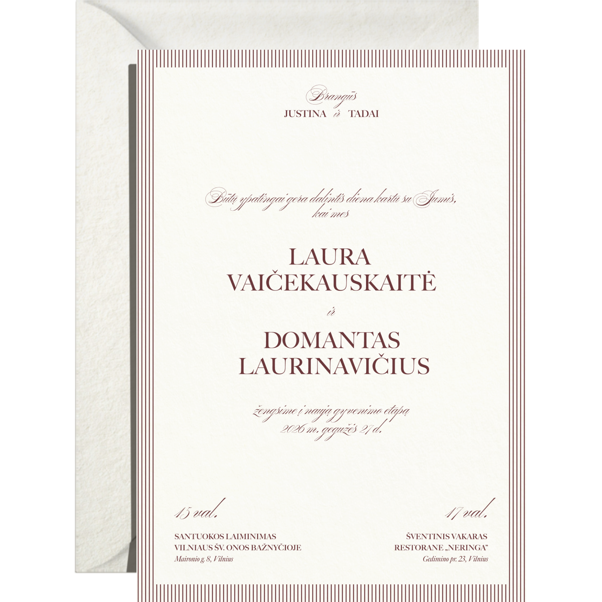 Kvietimas Nr. 3